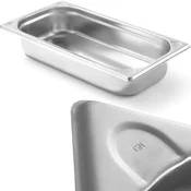 shumee GN posoda 1/4 globine 65 mm jeklo Kitchen Line - Hendi 806524