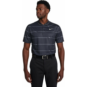 Nike Dri-Fit Victory Ripple Mens Polo Black/Dark Smoke Grey/White XL