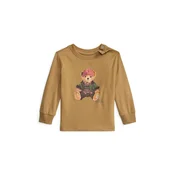 Polo Ralph Lauren  majica z dolgimi rokavi za dojenčke bombažna