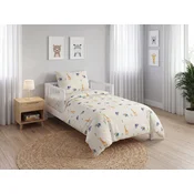 Krepa posteljnina za otroško posteljico Renforcé LITTLE SAFARI barvna Dimenzije posteljnine: 45 x 65 cm | 90 x 140 cm
