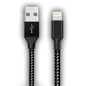 Stansson MFI 2m pleteni USB na Lightning kabel CA-164