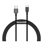 BASEUS USB kabel za prijenos podataka - Type-C, 200 cm, CRNA CATYS-A01