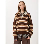 Happiness Istanbul Pulover Pullover temno rjava