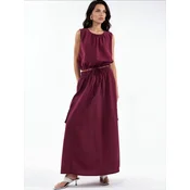 MSN Collection Obleka za doma burgund
