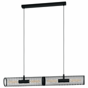 EGLO Viseca lampa REDCLIFFE 4xE27 108 cm crna rešetka 43534