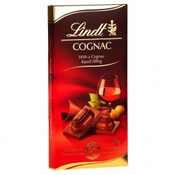 Lindt LINDOR tableta konjaka 100 g