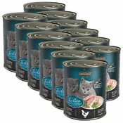 Konzerva hrane za mačje mladiče Leonardo Kitten 12x800 g