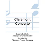 WORLEY:CLAREMONT CONCERTO SAXOPHONE AND PIANO