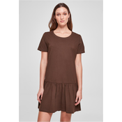 Womens dress Valance brown