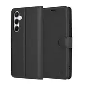 Etui Techsuit Leather Folio za Samsung Galaxy A55 - črn