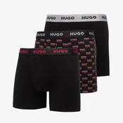 Bokserji Hugo Boss Boxer Briefs 3-Pack Design Black M