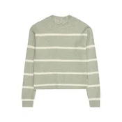 ONLY GIRLS Pulover KOGFRANCA kremna/pastelno zelena