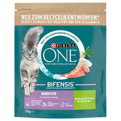 2 x 450 g / 650 g / 750 g Purina ONE po posebnoj cijeni! - Sensitive (2 x 750 g)