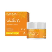 Floslek Go For Glow vitamin C krema proti staranju za dnevno in nočno revitalizacijo 50 ml