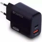 Champion Kucni punjac 45W GaN PD QC USB C i A