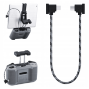 shumee NAJLONSKI OTG PRENOSNI KABEL ZA DJI MAVIC AIR 2 MINI 2 3 4 PRO DRON - DJI RC-N1/N2 - iPhone 30 CM