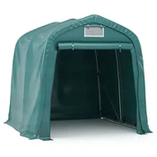 Vidaxl Garažni šotor PVC 2,4x2,4 m zelen