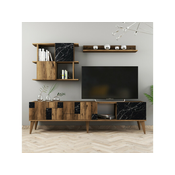 Hanah Home TV komoda Madrid - crna