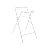 Tega metalni stalak za kadicu sa korpom 102cm,beli A010608
