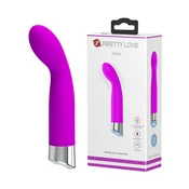 Vibrator John, 14.6cm, Ružicasti