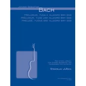 Preludium, fuga a allegro BWV 998