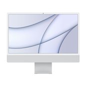 Apple iMac 24 računalnik, Retina 4,5K, Apple M1 & nbsp; čip, 8-jedrni CPU, 8-jedrni GPU, 512 GB, srebrni
