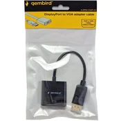 Gembird A-DPM-VGAF-03** Adapter Display Port to VGA , Crni