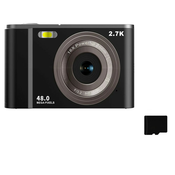 INF Digitalni fotoaparat 2.7K 48MP 1080P, 16x zoom, 32GB spominska kartica Black, (21266050)