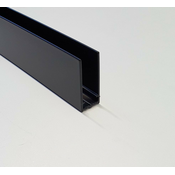 Stenski profil CURE BLACK, mat črn
