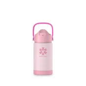Snow Monkey termo steklenička Kids 350 ml light pink