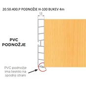 20.50.400.P PODNOŽJE H-100 BUKEV 4m