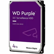 HDD 4TB WD Purple Surveillance SATA3, 5400rpm, 256MB cache, WD43PURZ
