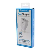Kucni punjac Teracell TC-08 2USB 5V 2.4A 12W beli