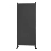 VEVOR Prostorilni razdelilnik 3 paneli 228x52x184 cm Siva