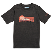 Columbia  Majice s kratkimi rokavi Mount Echo Short Sleeve Graphic Shirt  Siva