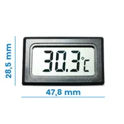 shumee Panelni termometer z 10m kablom - nov