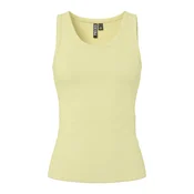 PIECES Top PCMay svetlo rumena