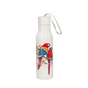 Duo Jeklena termo steklenica 500 ml Škrlatna papiga Ara