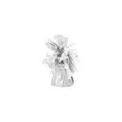 Bela folijasta utež za balone 130 g, 7 cm (4 kosi)