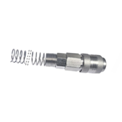 Hitra spojka 1/4 ženska - zunanji navoj z zaščitno vzmetjo 8x6mm