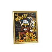 Fortune Frames Ram za slike Ducks World, Zlatne boje
