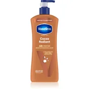 Vaseline Cocoa Radiant vlažilni losjon za telo s kakavovim maslom 600 ml