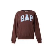 Gap Tall Majica HERITAGE svetlo modra/rjava/bela