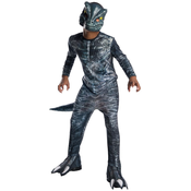 JURASSIC WORLD Velociraptor detský kostým veľkosť (98-104 cm)