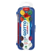 Vodene barvice GIOTTO - 12 barv, 30 mm