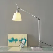 Artemide Tolomeo Basculante namizna svetilka - Študija/pisarna - Dizajn - aluminij, smetana - Kovina