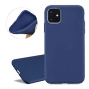 Silikonski ovitek za iPhone 13 Pro - mat moder