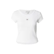 Calvin Klein Jeans Majica rdeča/bela