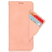 GS Ovitek za Xiaomi Poco F6 Pro, reža za kartico, roza