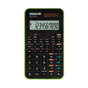 Sencor - Šolski kalkulator 1xLR44 črn